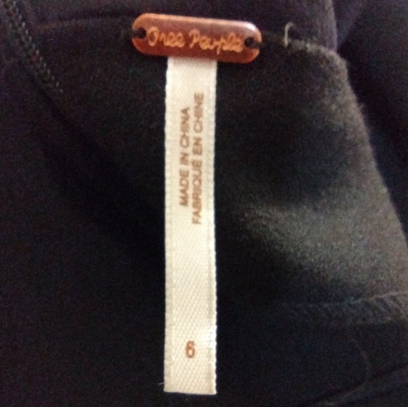 FREE PEOPLE Romper Troublemaker Plunge w/ Pockets! Black 6 - Picture 13 of 14